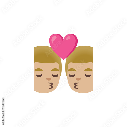 Same-Sex Couple Kissing