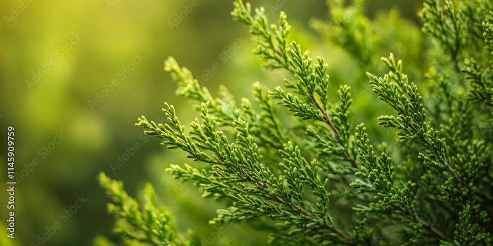 Close up of a twig from a lush green cypress hedge, showcasing the vibrant hues and intricate details of the cypress green hedge in a natural setting. Ideal for nature enthusiasts. Close up of a twig from a lush green cypress hedge, showcasing the vibrant hues and intricate details of the cypress green hedge in a natural setting. Ideal for nature enthusiasts.