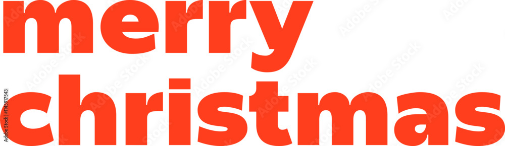 Obraz premium text merry christmas