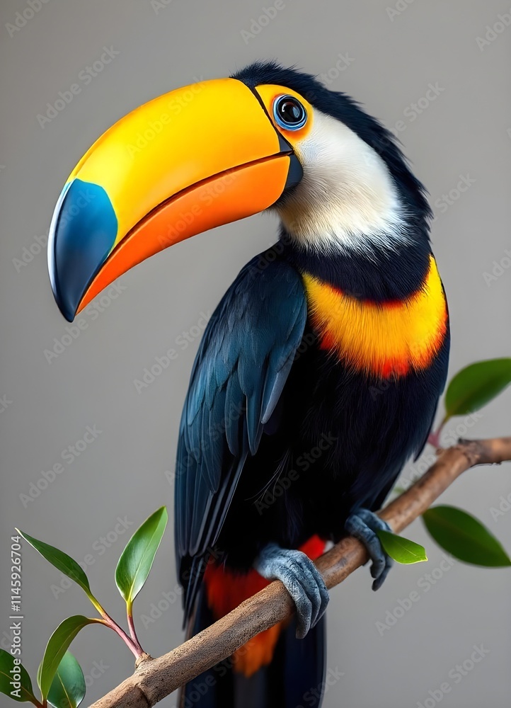 Obraz premium toucan on a branch