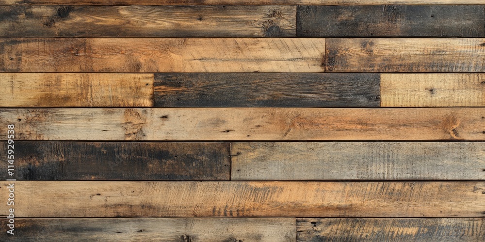Weathered plank wood texture background showcasing the rustic charm of old wood. This old plank wooden wall texture is perfect for various design projects requiring authentic wood imagery.