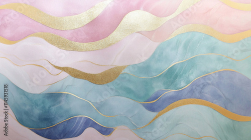 abstrac baground combine with rainbow pastel color