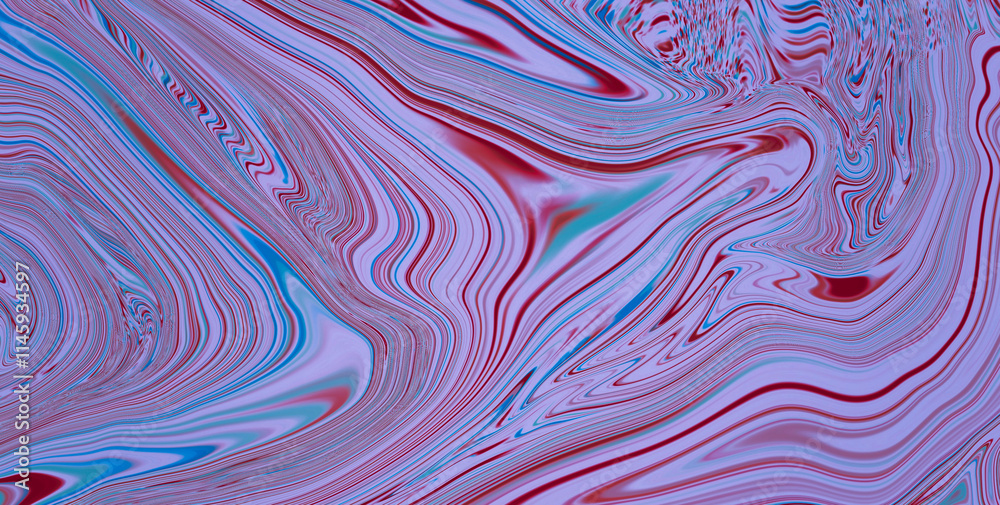 Naklejka premium Explore an Eclectic and Expressive Painted Dreamscape: A Vivid Tapestry of Colors and Abstract Forms