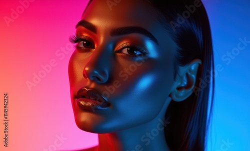 Stunning portrait of a young woman