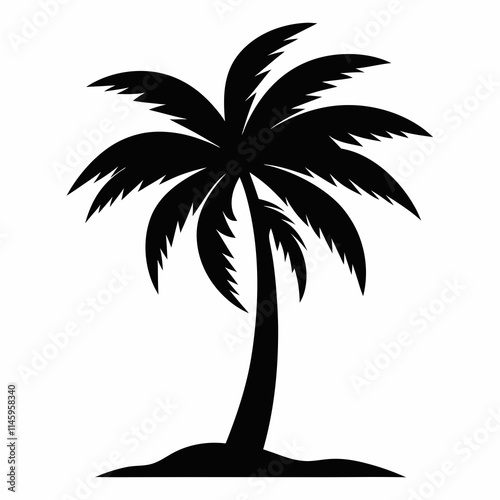 palm trees silhouettes