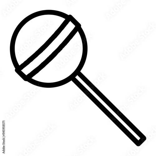 Line lolipop icon