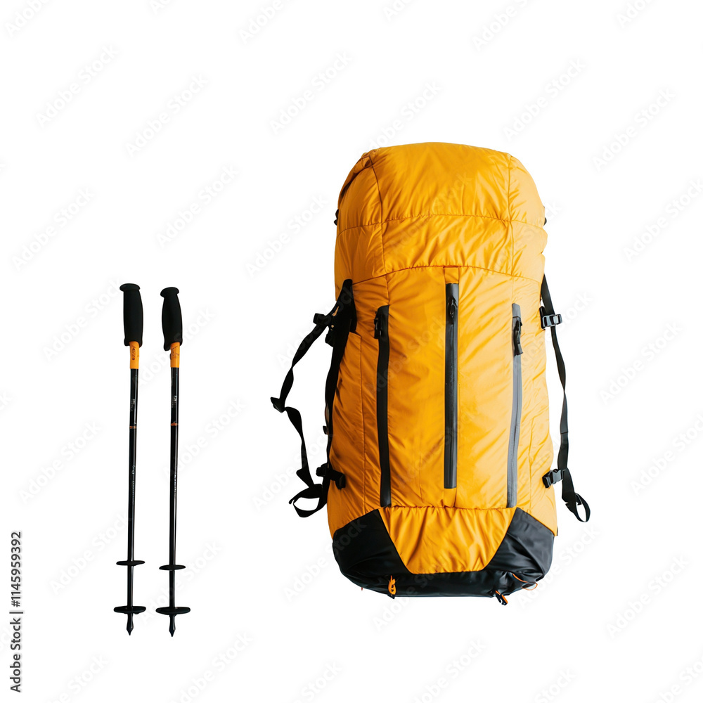 Essential arctic trekkers gear transparent background for outdoor explorers
