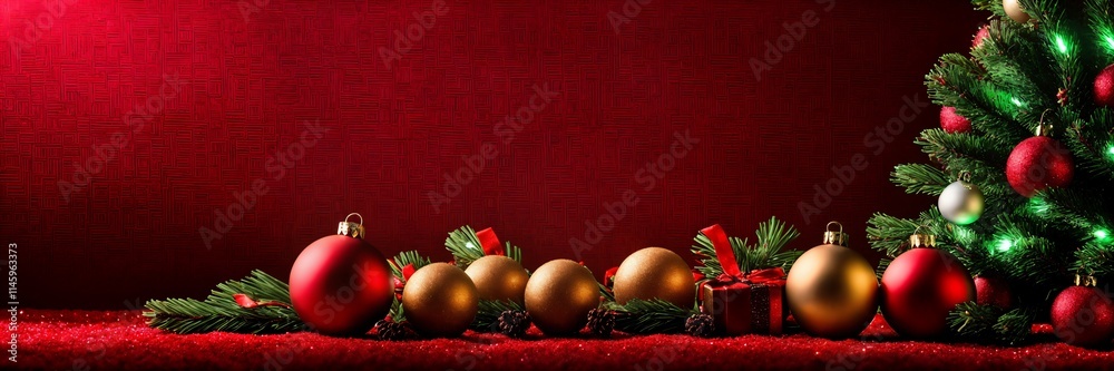 Whimsical Merry Christmas and Happy New Year Banner - Playful Holiday Design Featuring Glittering Decorations and Cheerful Winter Elements Whimsical Merry Christmas and Happy New Year Banner - Playful Holiday Design Featuring Glittering Decorations and Cheerful Winter Elements
