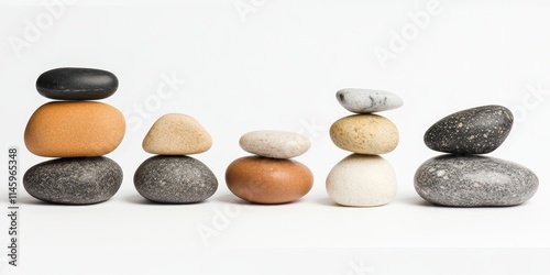 Balanced stones represent harmony and diversity within the educational framework designed specifically for international students, emphasizing inclusivity and varied perspectives. photo