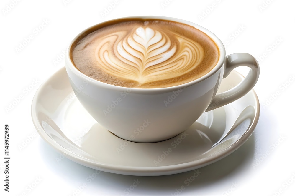 Classic Cappuccino Mug Displayed On A White Background In Creative Photos. Cappuccino. Mug. White. Background. Photos. Images. Coffee. Drink. Cup. Modern. Style. Design. Kitchen. Classic Cappuccino Mug Displayed On A White Background In Creative Photos. Cappuccino. Mug. White. Background. Photos. Images. Coffee. Drink. Cup. Modern. Style. Design. Kitchen.