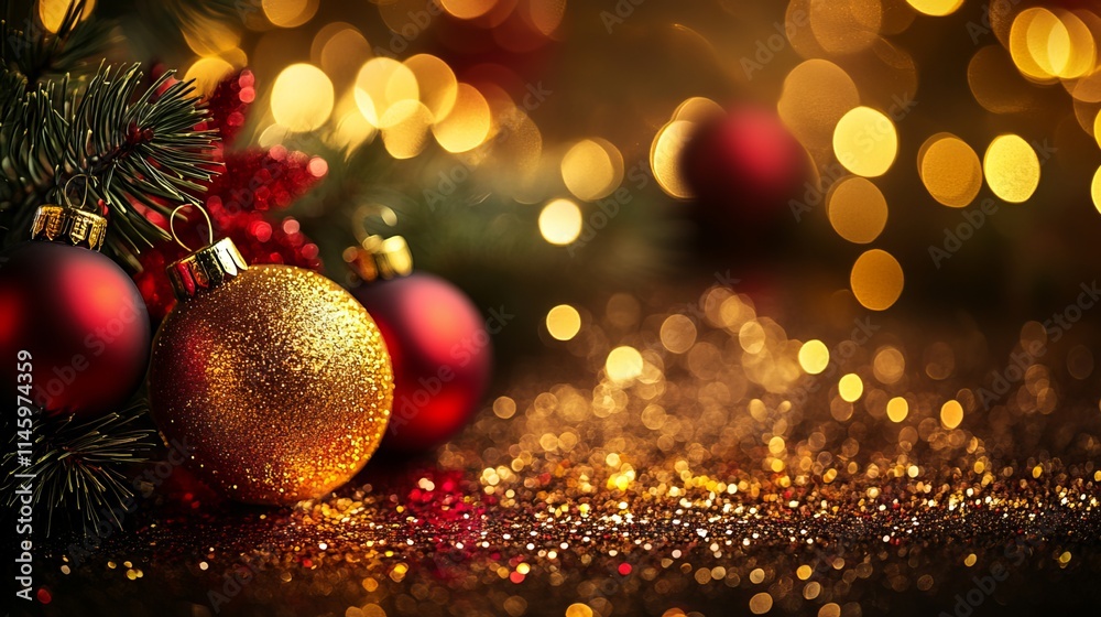 Glowing yellow bokeh creates a sparkling golden dust effect, setting a luxurious ambiance. The interplay of yellow, red, and orange blurs creates an abstract background Glowing yellow bokeh creates a sparkling golden dust effect, setting a luxurious ambiance. The interplay of yellow, red, and orange blurs creates an abstract background