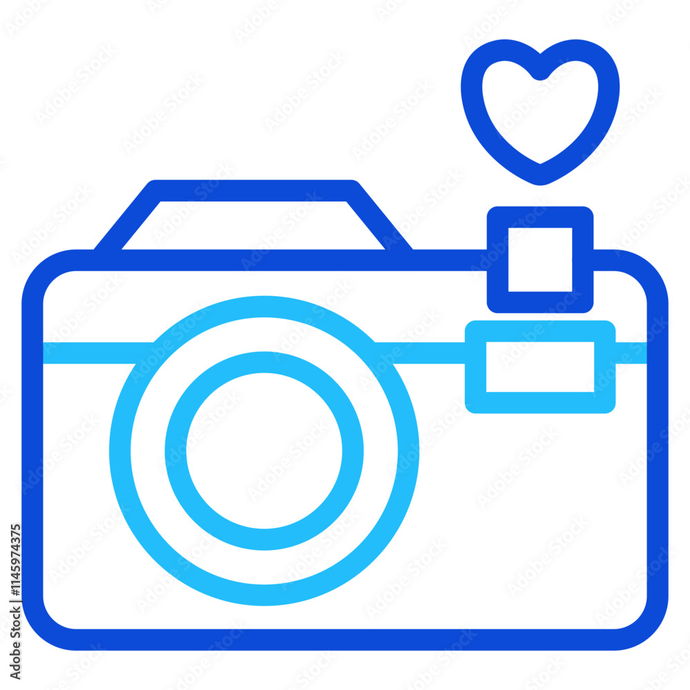 Camera Duoline Icon Camera Duoline Icon