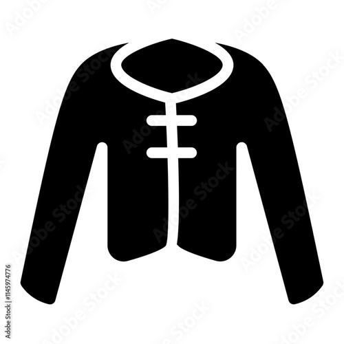 Cardigan Solid Icon