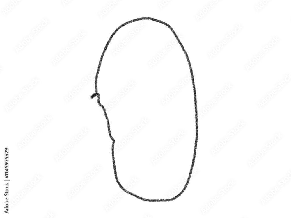 hand drawn illustration of a hand bubble speech hand drawn illustration of a hand bubble speech