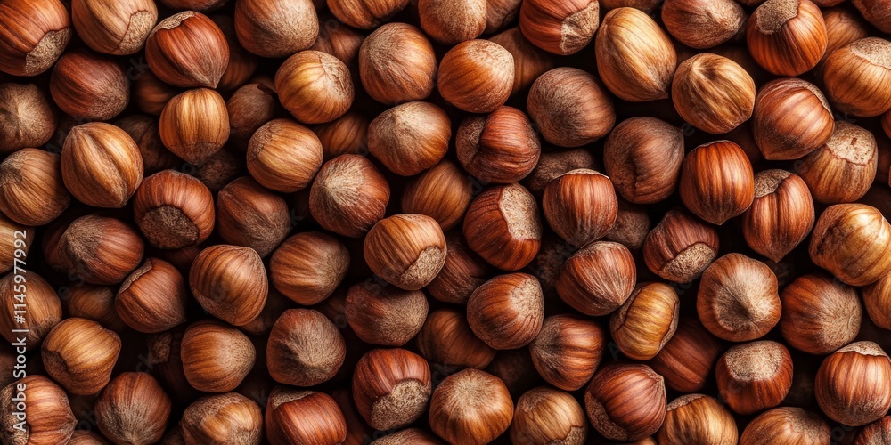 Dried unshelled hazelnuts serve as a background showcasing whole nuts. This macro view captures the essence of organic hazelnuts, highlighting the unique characteristics of hazelnut seeds. Dried unshelled hazelnuts serve as a background showcasing whole nuts. This macro view captures the essence of organic hazelnuts, highlighting the unique characteristics of hazelnut seeds.