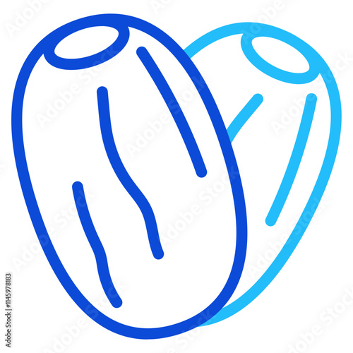 Dates Duoline Icon