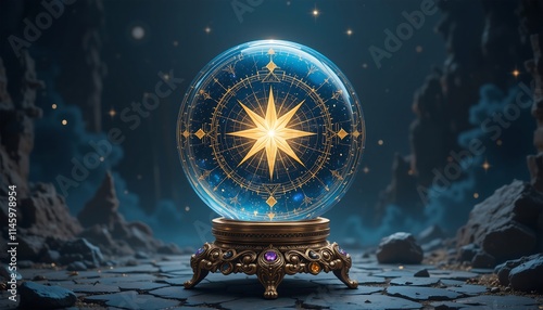 Mystical Crystal Orb photo