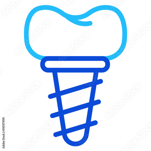 Dental implants Duoline Icon