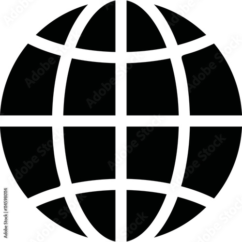 Simple vector icon Internet