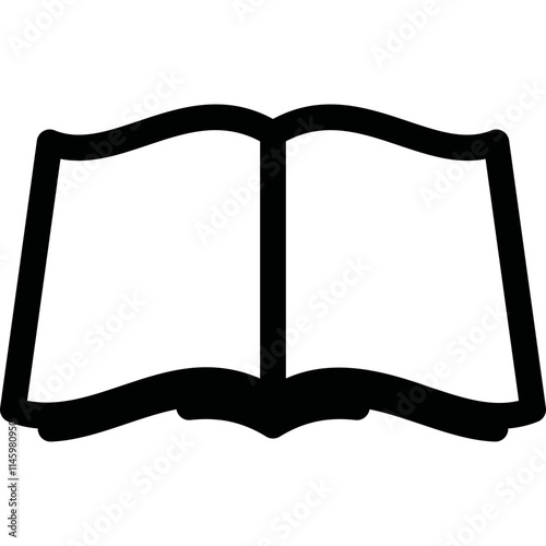 Simple vector icon book
