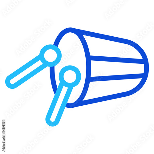 Drum Duoline Icon