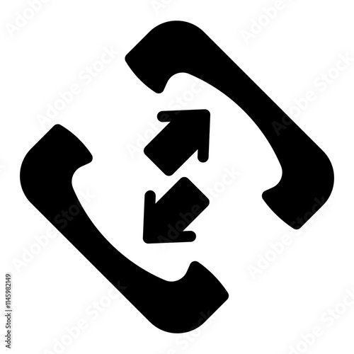 Exchange information Solid Icon