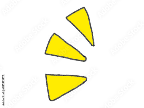 Free Download yellow arrow sign - GFXLoad