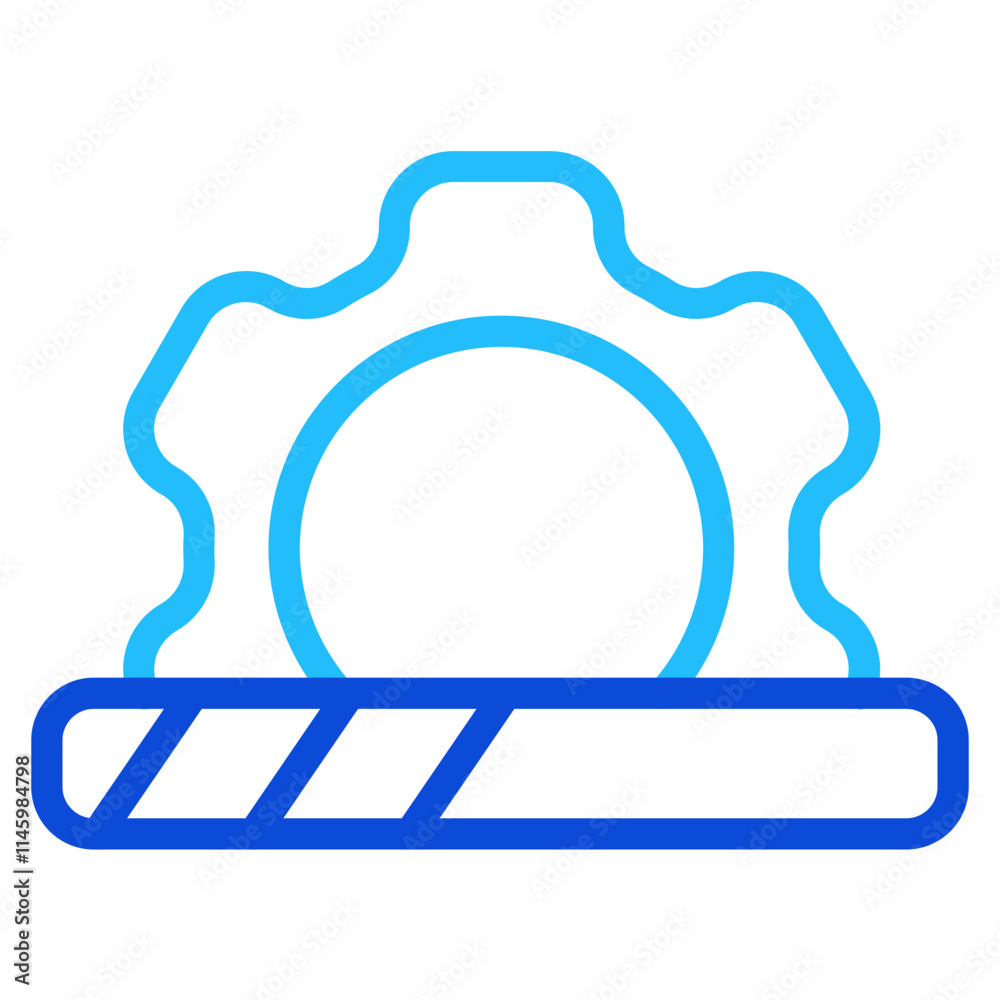 Obraz premium Function Duoline Icon