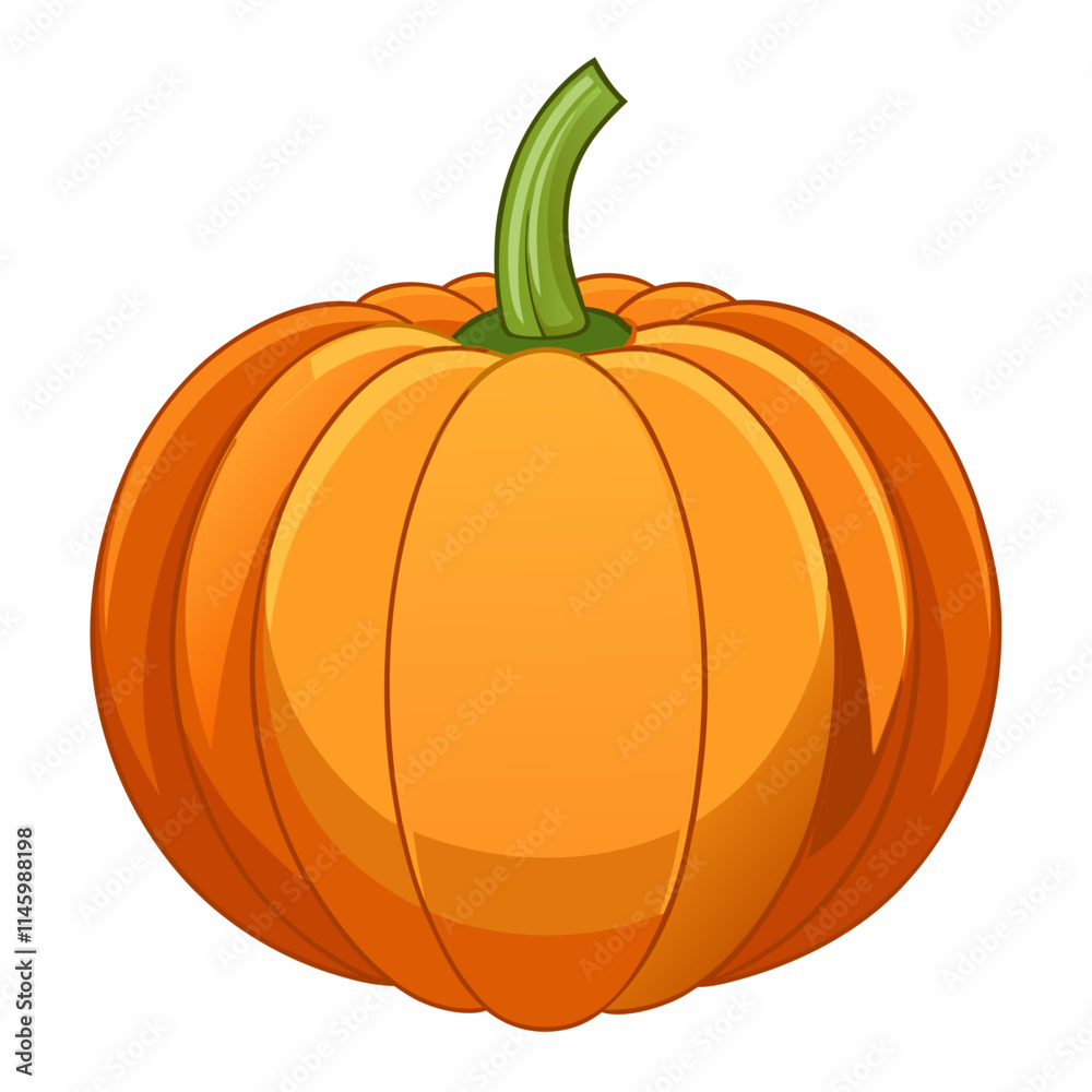 Obraz premium pumpkin isolated on white background