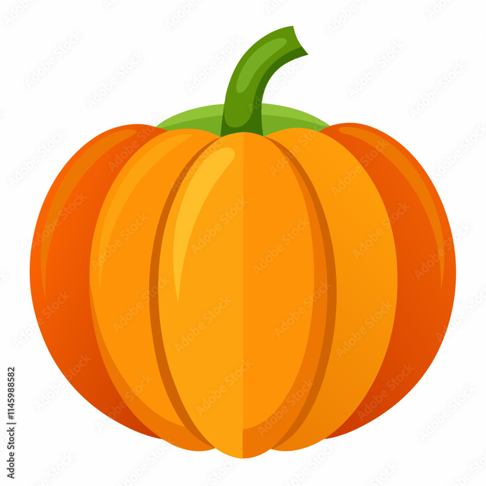 Obraz premium pumpkin isolated on white background