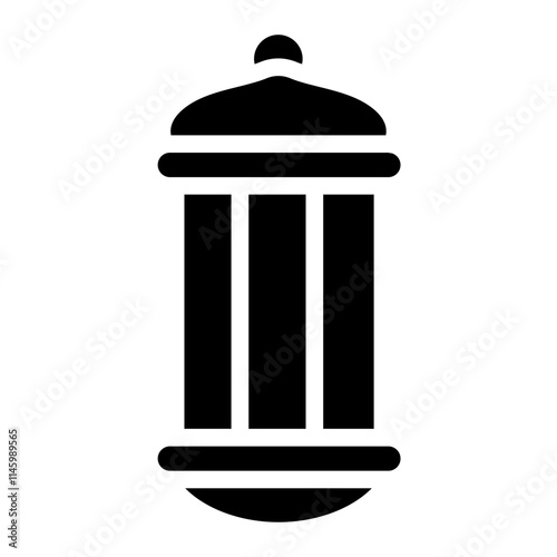 Lantern Solid Icon