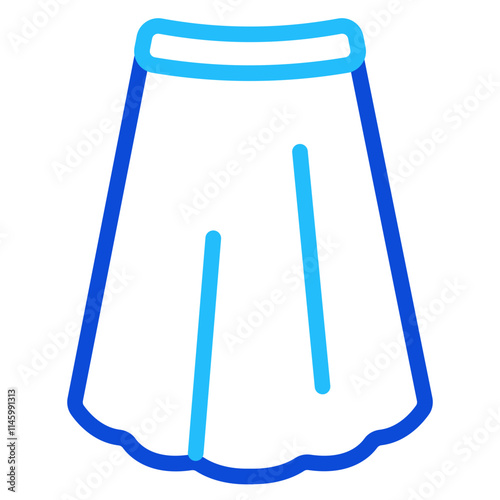 Long skirt Duoline Icon