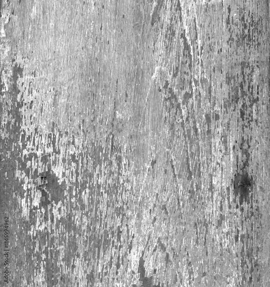 Obraz premium Dirty old black and white wooden wall