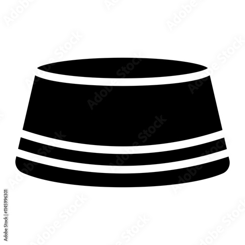 Moslem hat Solid Icon