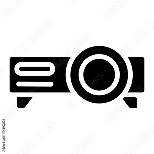 Projector Solid Icon