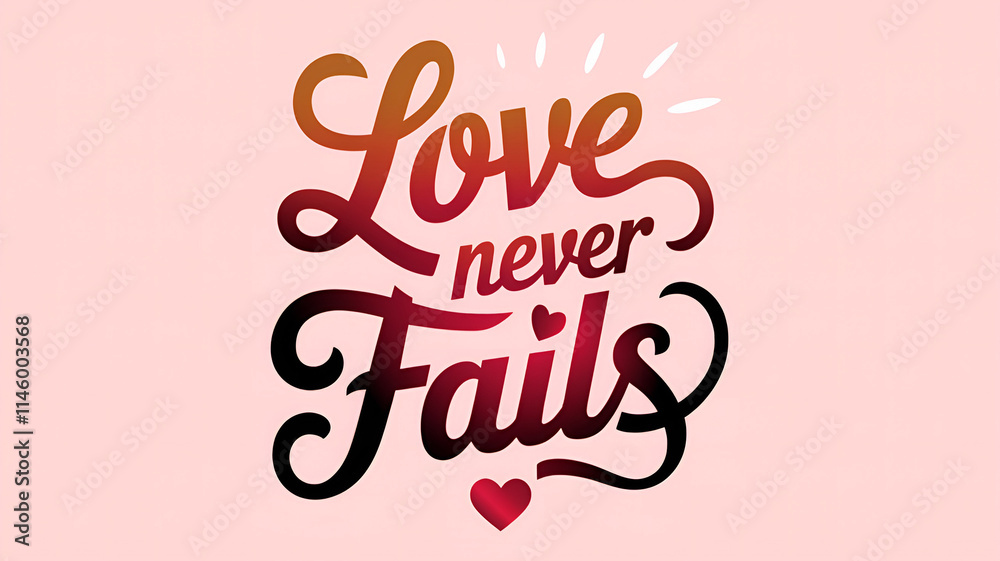love never fails love never fails