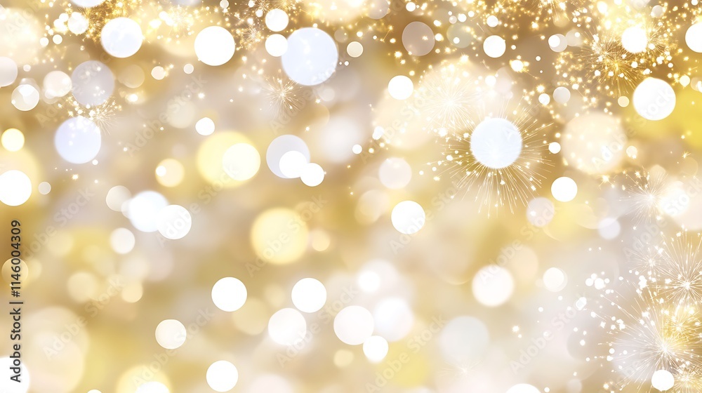 A Beautiful Background of Shimmering Lights and Soft Bokeh for Celebrations and Events A Beautiful Background of Shimmering Lights and Soft Bokeh for Celebrations and Events