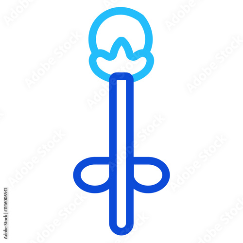Solitaire earrings Duoline Icon