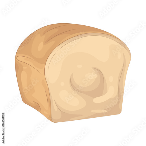 Illustration of bread loaf 