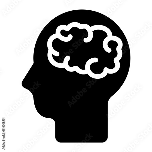 Thinking Solid Icon