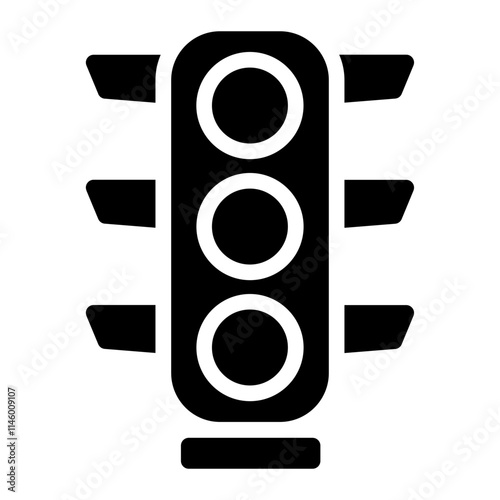 Traffic signals Solid Icon