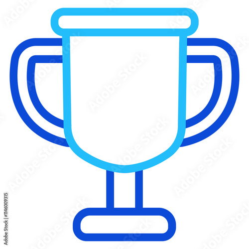 Trophy Duoline Icon