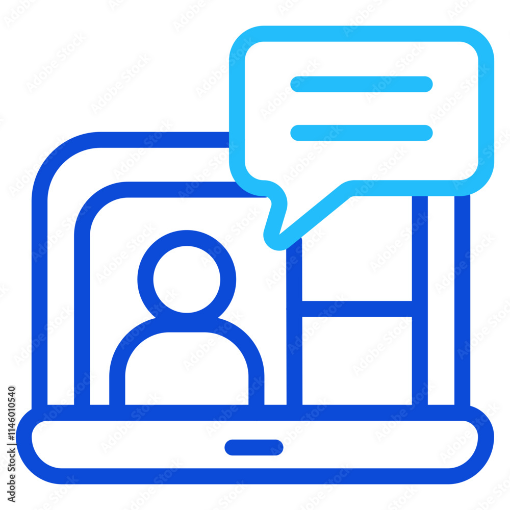 Webinar explanation Duoline Icon Webinar explanation Duoline Icon
