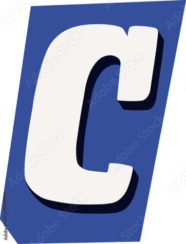 Ransom Note Letter C