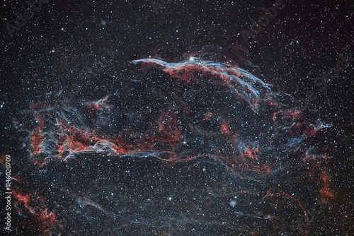Detail of Veil Nebula, NGC 6960