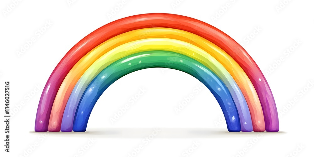 Obraz premium rainbow in the sky