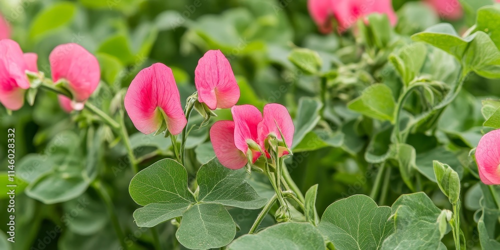 Broad leaved everlasting pea, also known as Lathyrus latifolius, is a vibrant perennial peavine that adds beauty to gardens. This perennial peavine thrives in various environments, showcasing its Broad leaved everlasting pea, also known as Lathyrus latifolius, is a vibrant perennial peavine that adds beauty to gardens. This perennial peavine thrives in various environments, showcasing its