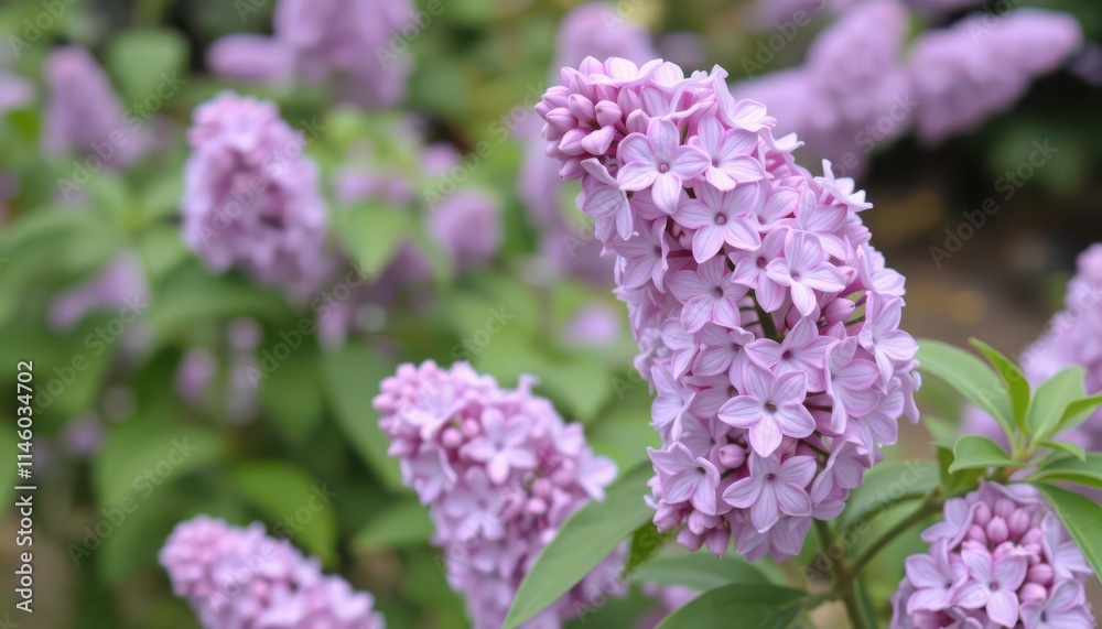 purple flowers are blooming in a garden with green leaves, purple flowers are blooming in a garden with green leaves,