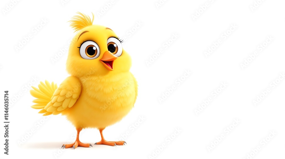 Cheerful Yellow Canary Cheerful Yellow Canary