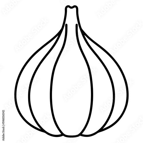onion isolated on white